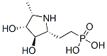 (9ci)-[2-[(2r,3r,4r,5s)-3,4-二羟基-5-甲基-2-吡咯烷]乙基]-磷酸结构式_339186-28-6结构式