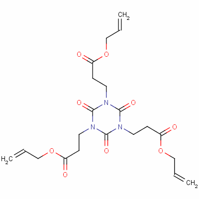 Triallyl 2,4,6-trioxo-1,3,5-triazine-1,3,5(2h,4h,6h)-tripropionate Structure,33919-45-8Structure