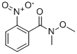 N-methoxy-n-methyl-2-nitrobenzamide Structure,339221-51-1Structure