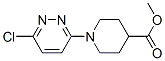 Methyl 1-(6-chloro-3-pyridazinyl)-4-piperidinecarboxylate Structure,339276-34-5Structure