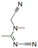 Ethanimidamide,n-cyano-n-(cyanomethyl)-n-methyl-(9ci) Structure,339363-03-0Structure