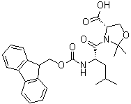 Fmoc-leu-ser[psi(me,me)pro]-oh Structure,339531-50-9Structure