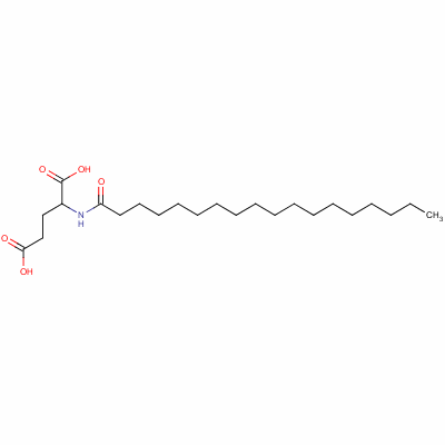 N-(1-oxooctadecyl)-l-glutamic acid Structure,3397-16-8Structure