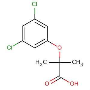 2-(3,5-Dichlorophenoxy)-2-methylpropanoic acid Structure,33995-37-8Structure