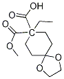 8-Ethyl 8-methyl 1,4-dioxaspiro[4.5]decane-8,8-dicarboxylate Structure,340022-79-9Structure