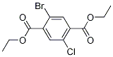 Diethyl 2-bromo-5-chloroterephthalate Structure,340148-60-9Structure