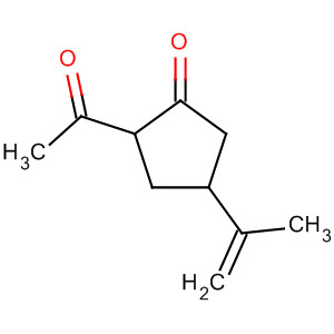 Cyclopentanone,2-acetyl-4-(1-methylethenyl)-(9ci) Structure,340165-07-3Structure