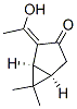 (1S,2z,5r)-2-(1-hydroxyethylidene)-6,6-dimethylbicyclo[3.1.0]hexan-3-one Structure,340165-10-8Structure