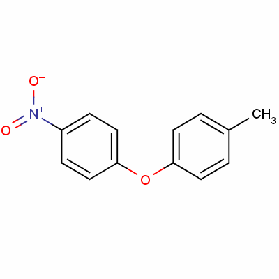 Benzene,1-methyl-4-(4-nitrophenoxy)- Structure,3402-74-2Structure