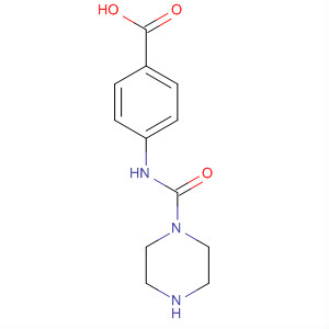 Benzoic acid,4-[(1-piperazinylcarbonyl)amino]-(9ci) Structure,340759-22-0Structure