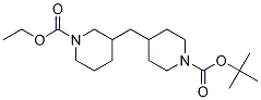 Ethyl 3-(1-boc-piperidin-4-ylmethyl)piperidine-1-carboxylate Structure,340962-97-2Structure