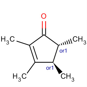 Trans-2,3,4,5-tetramethyl-2-cyclopentenone Structure,34103-90-7Structure