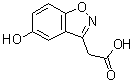 5-Hydroxy-1,2-benzisoxazole-3-acetic acid Structure,34173-03-0Structure