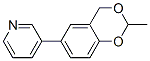 Pyridine,3-(2-methyl-4h-1,3-benzodioxin-6-yl)-(9ci) Structure,342037-19-8Structure