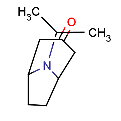 8-异丙基-8-氮杂双环[3.2.1]-3-辛酮结构式_3423-28-7结构式