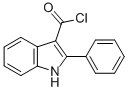 1H-indole-3-carbonyl chloride,2-phenyl- Structure,342404-04-0Structure