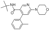 N-tert-butyl-6-morpholin-4-yl-4-o-tolyl-nicotinamide Structure,342417-05-4Structure