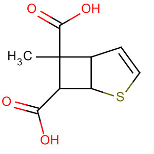 6-Methyl-2-thiabicyclo[3.2.0]hept-3-ene-6,7-dicarboxylic acid Structure,34244-70-7Structure