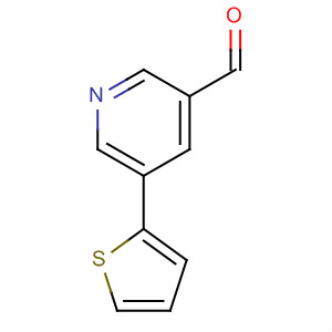 5-(噻吩-2-基)吡啶-3-甲醛结构式_342601-29-0结构式