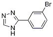 3-(3-Bromophenyl)-4h-1,2,4-triazole Structure,342617-08-7Structure