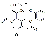 苯基 2,3,4,5-四-O-乙酰基-alpha-D-吡喃葡萄糖苷结构式_3427-45-0结构式