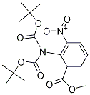 2-[Bis[(tert-butyloxy)carbonyl]amino]-3-nitrobenzoic acid methyl ester Structure,342794-46-1Structure