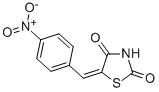 5-[(4-Nitrophenyl)methylene]-1,3-thiazolane-2,4-dione Structure,34301-40-1Structure