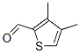 3,4-Dimethyl-2-thiophenecarboxaldehyde Structure,343268-79-1Structure