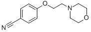 4-(2-Morpholin-4-ylethoxy)benzonitrile Structure,34334-04-8Structure