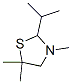 Thiazolidine, 3,5,5-trimethyl-2-(1-methylethyl)- (9ci) Structure,343340-10-3Structure