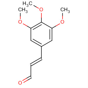 3,4,5-Trimethoxycinnamaldehyde Structure,34346-90-2Structure