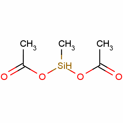 Methyldiacetoxysilane Structure,3435-15-2Structure