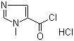 1-Methyl-1h-imidazole-5-carbonyl chloride hydrochloride Structure,343569-06-2Structure