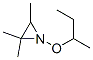 (9CI)-2,2,3-三甲基-1-(1-甲基丙氧基)-氮丙啶结构式_343864-95-9结构式