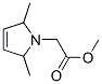 1H-pyrrole-1-aceticacid,2,5-dihydro-2,5-dimethyl-,methylester(9ci) Structure,343866-37-5Structure