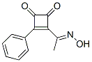 3-Cyclobutene-1,2-dione,3-[1-(hydroxyimino)ethyl ]-4-phenyl-(9ci) Structure,343965-80-0Structure