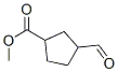 Cyclopentanecarboxylicacid,3-formyl-,methylester(9ci) Structure,344294-32-2Structure