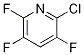 2-Chloro-3,5,6-trifluoropyridine Structure,344324-99-8Structure