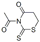 4H-1,3-thiazin-4-one,3-acetyltetrahydro-2-thioxo- Structure,344326-25-6Structure