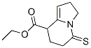 8-Indolizinecarboxylic acid,2,3,5,6,7,8-hexahydro-5-thioxo-,ethyl ester Structure,344335-03-1Structure