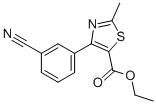 4-(3-Cyanophenyl)-2-methyl-5-thiazolecarboxylic acid ethyl ester Structure,344416-77-9Structure