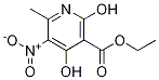 Ethyl2,4-dihydroxy-6-methyl-5-nitronicotinate Structure,344443-57-8Structure