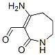 1H-azepine-3-carboxaldehyde, 4-amino-2,5,6,7-tetrahydro-2-oxo- (9ci) Structure,344746-26-5Structure