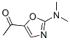 Ethanone,1-[2-(dimethylamino)-5-oxazolyl ]-(9ci) Structure,344747-06-4Structure