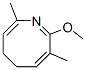 (9Ci)-5,6-二氢-2-甲氧基-3,8-二甲基-吖辛因结构式_344747-97-3结构式