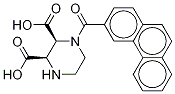 Cis-1-(phenanthrene-3-carbonyl)-piperazine-2,3-dicarboxylic acid Structure,344768-30-5Structure