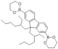 9,9-Di(2-ethylhexyl)fluorene-2,7-diboronic acid bis(1,3-propanediol) ester Structure,344782-49-6Structure