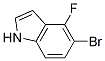 5-Bromo-4-fluoro-1h-indole Structure,344790-96-1Structure