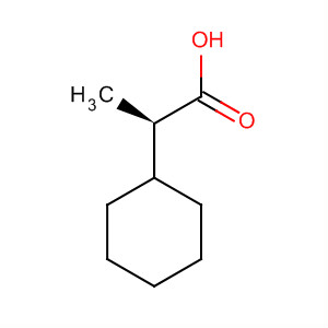 (R)-2-环己基-丙酸结构式_3451-36-3结构式