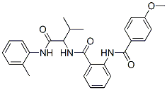 Benzamide,2-[(4-methoxybenzoyl)amino]-n-[2-methyl-1-[[(2-methylphenyl)amino]carbonyl ]propyl ]-(9ci) Structure,345237-93-6Structure